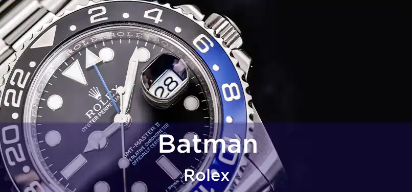  Batman Rolex